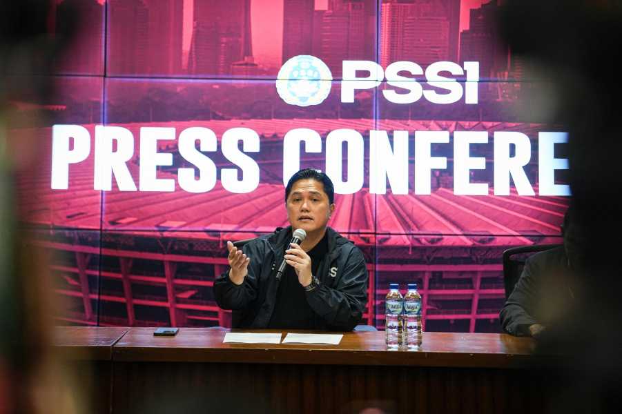 Erick Thohir: PSSI Fokus Pulihkan Kepercayaan Dunia Sebelum Tunjuk Pelatih Baru Timnas Indonesia