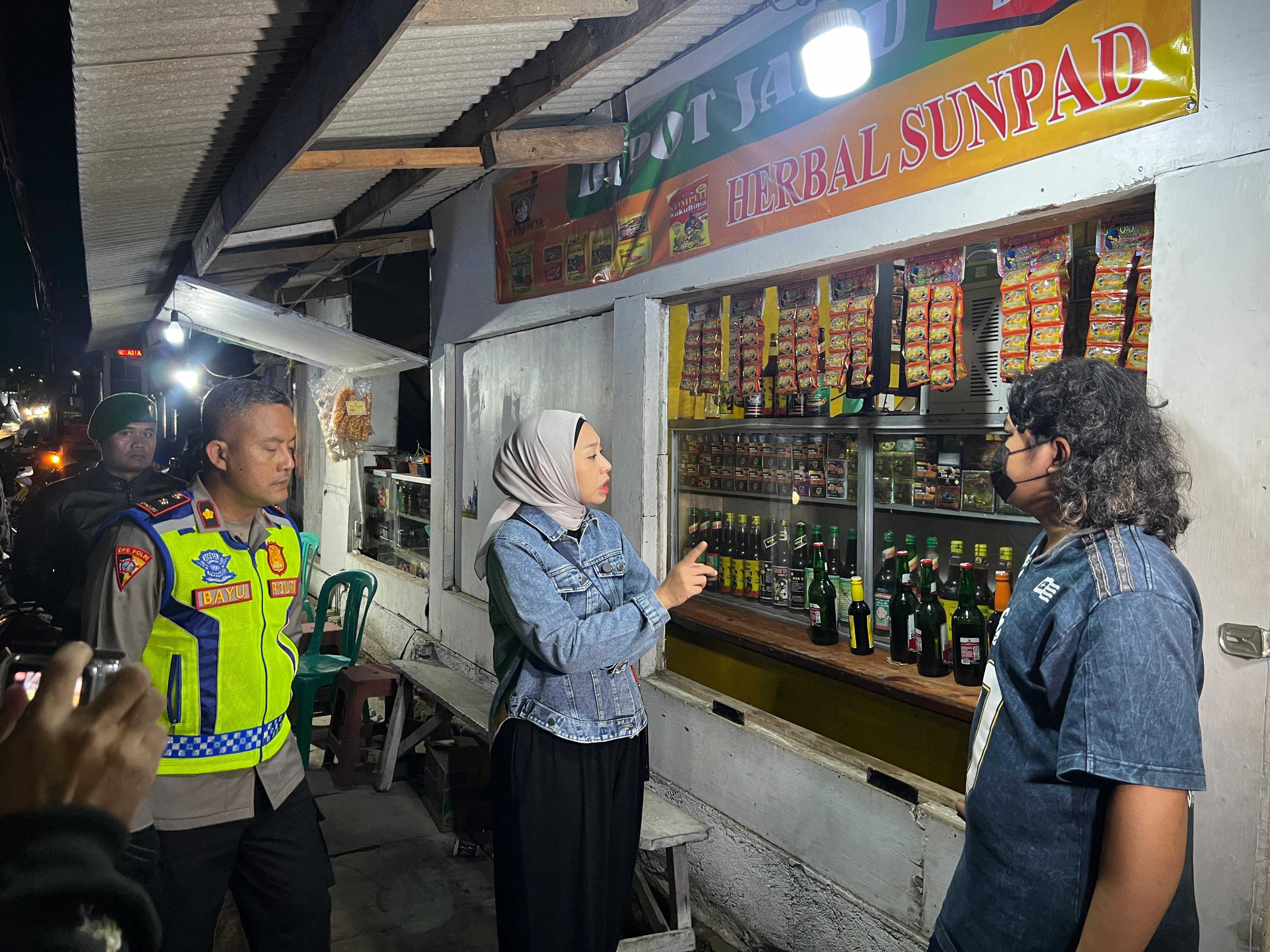 Wakil Bupati Putri Karlina Dampingi Polres Garut Gelar Operasi KRYD, Puluhan Pelanggar Diamankan