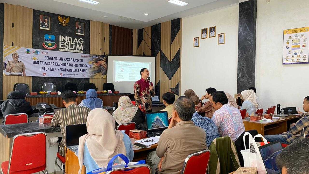 Disperindag Garut Perkuat Kapasitas IKM untuk Tembus Pasar Ekspor