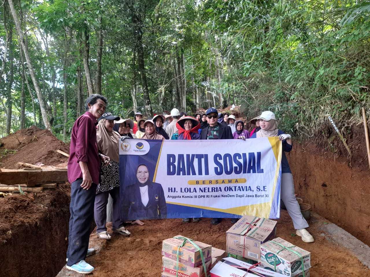 Lola: Akses Pedesaan Diperkuat Lewat Pembangunan Jalan di Dua Desa Malangbong