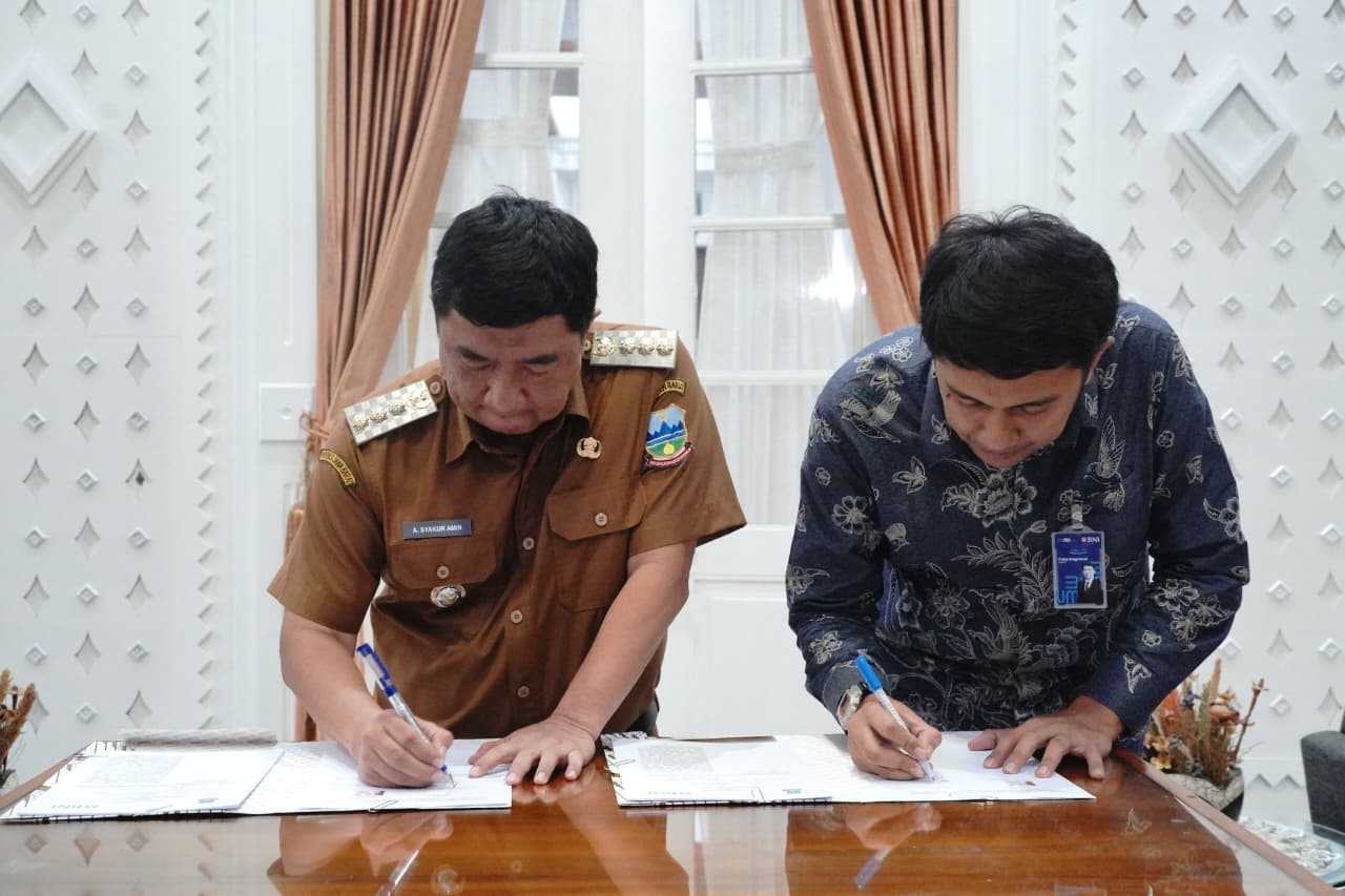 Pemkab Garut Perpanjang MoU dengan BNI untuk Perkuat Pengelolaan Keuangan Daerah