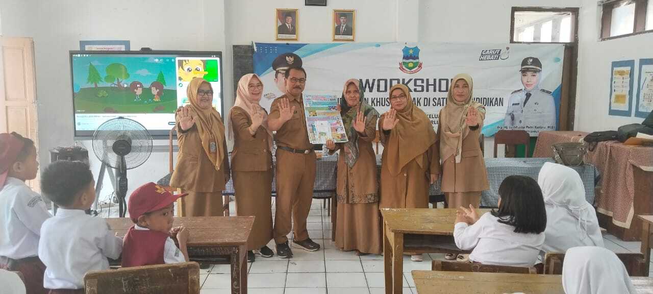 Ciptakan sekolah Hebat (Hejo Bersih dan Sehat) Gandeng DPPKBPPPA Garut Cegah Kekerasan Seksual di Lingkungan Pendidikan