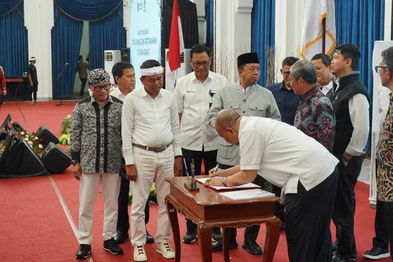 Pemprov Jawa Barat Gandeng ATR/BPN Lakukan Penataan Ulang Tata Ruang Wilayah