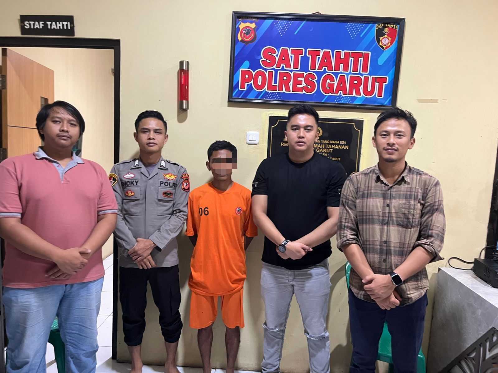 Dipicu Miras, Pemuda di Singajaya Garut Ditahan Polisi atas Kasus Penganiayaan