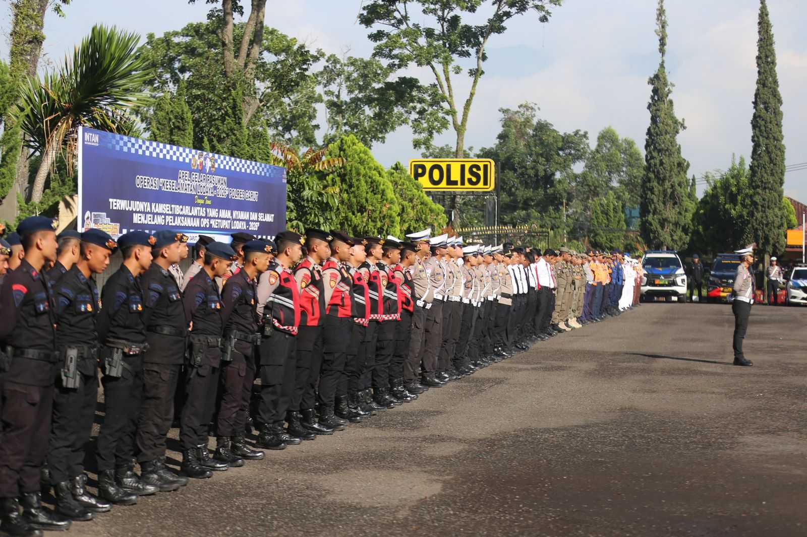 Operasi Keselamatan Lodaya 2026 Digelar di Garut, Polisi Fokus Awasi Angkutan Umum