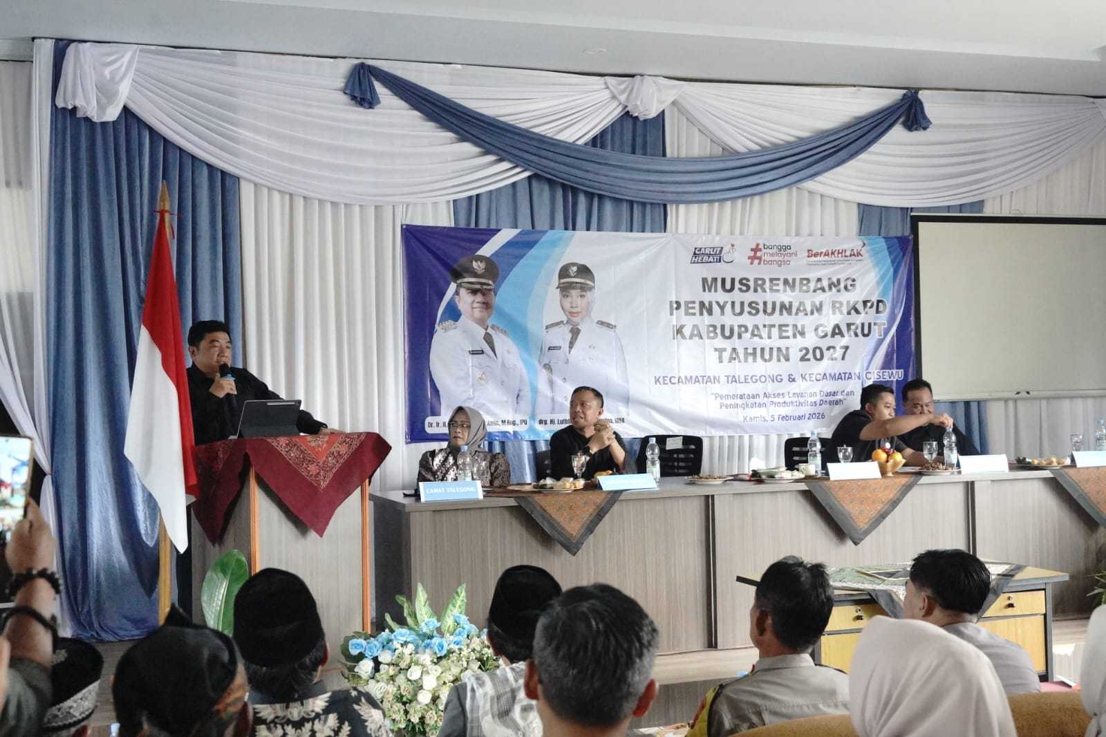 Musrenbang Kecamatan Talegong Tekankan Peningkatan IPM Garut Selatan
