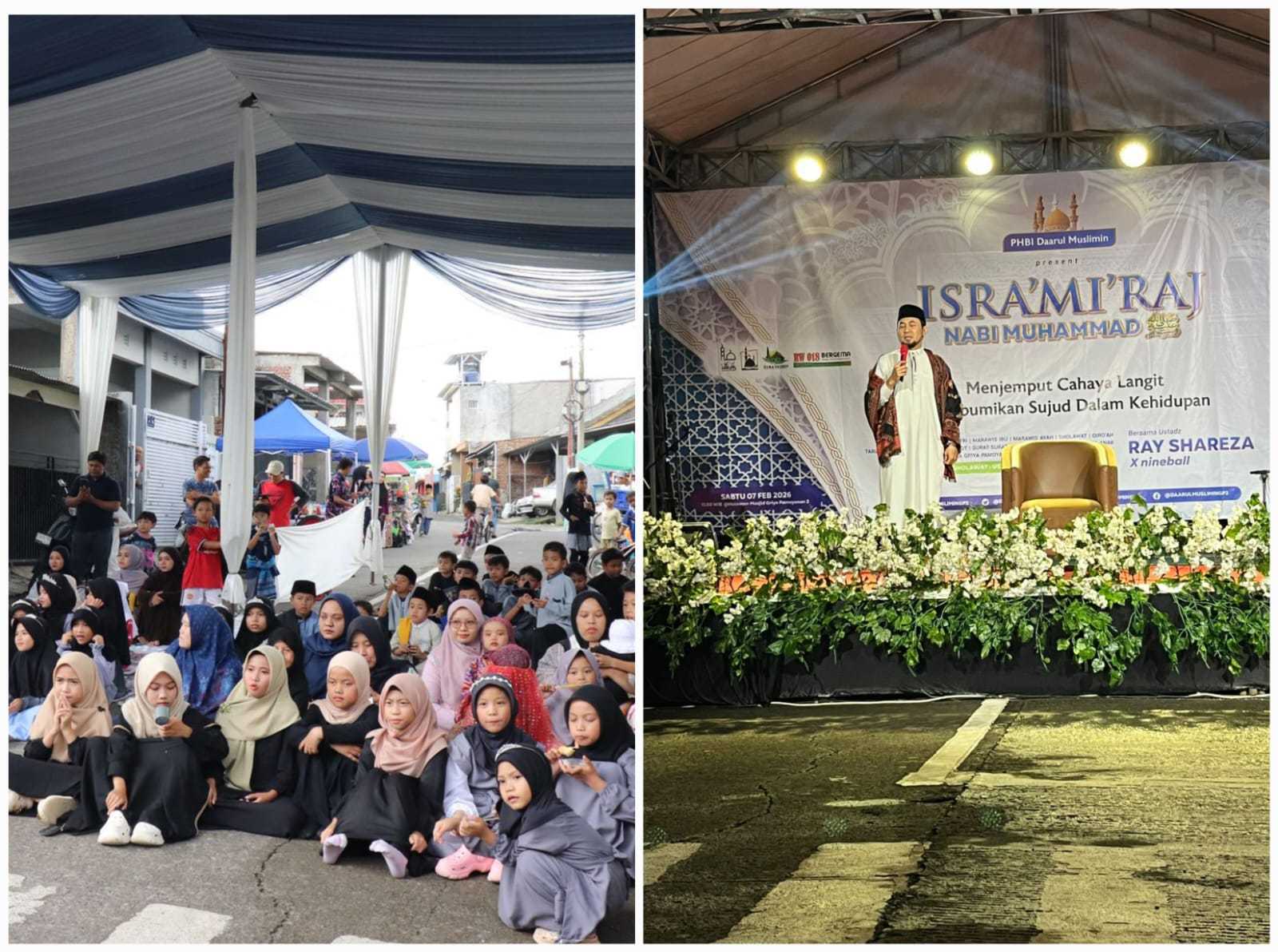 Khidmat dan Penuh Makna, Warga RW 018 Griya Pamoyanan 2 Peringati Isra Miraj