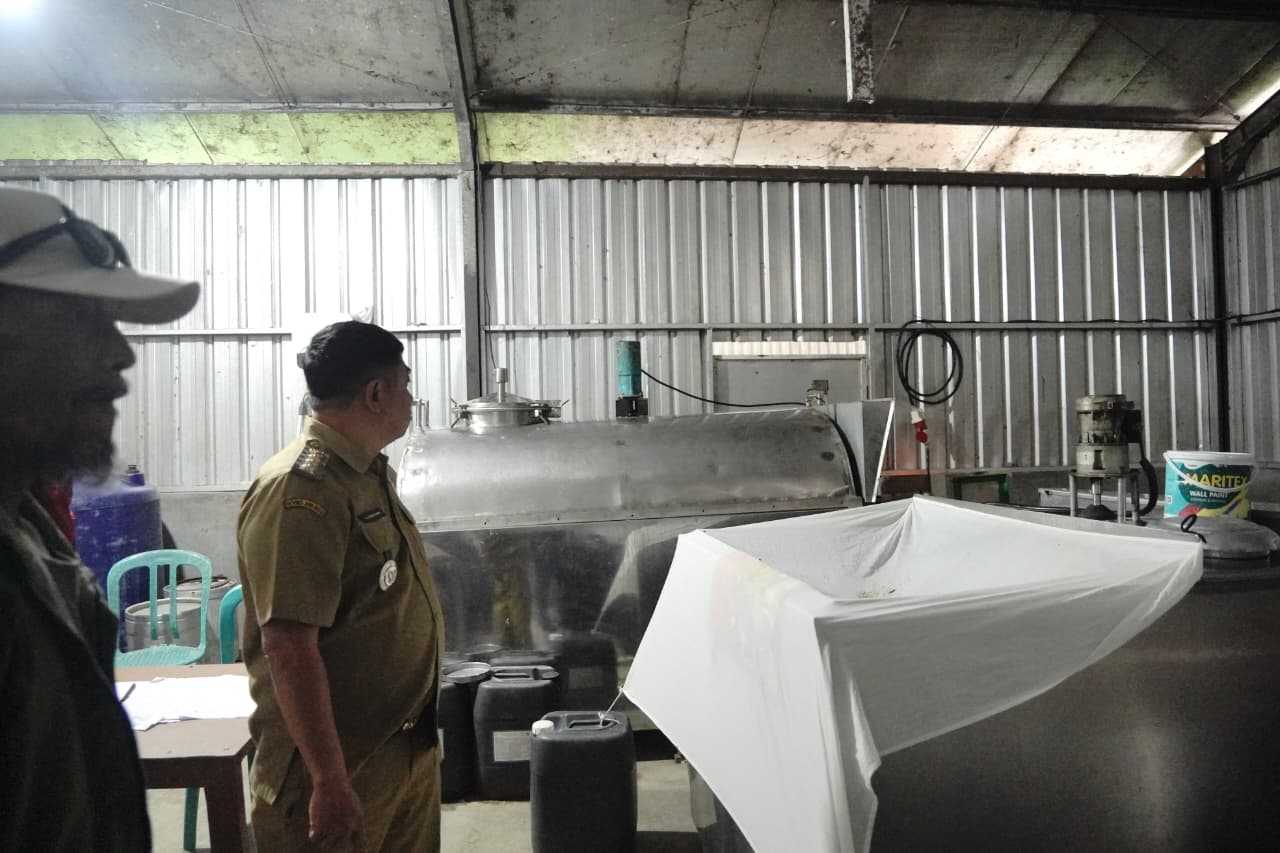 Garut Bidik Produk Susu Premium, Bupati Tinjau Peternakan Sapi Perah Sukamurni