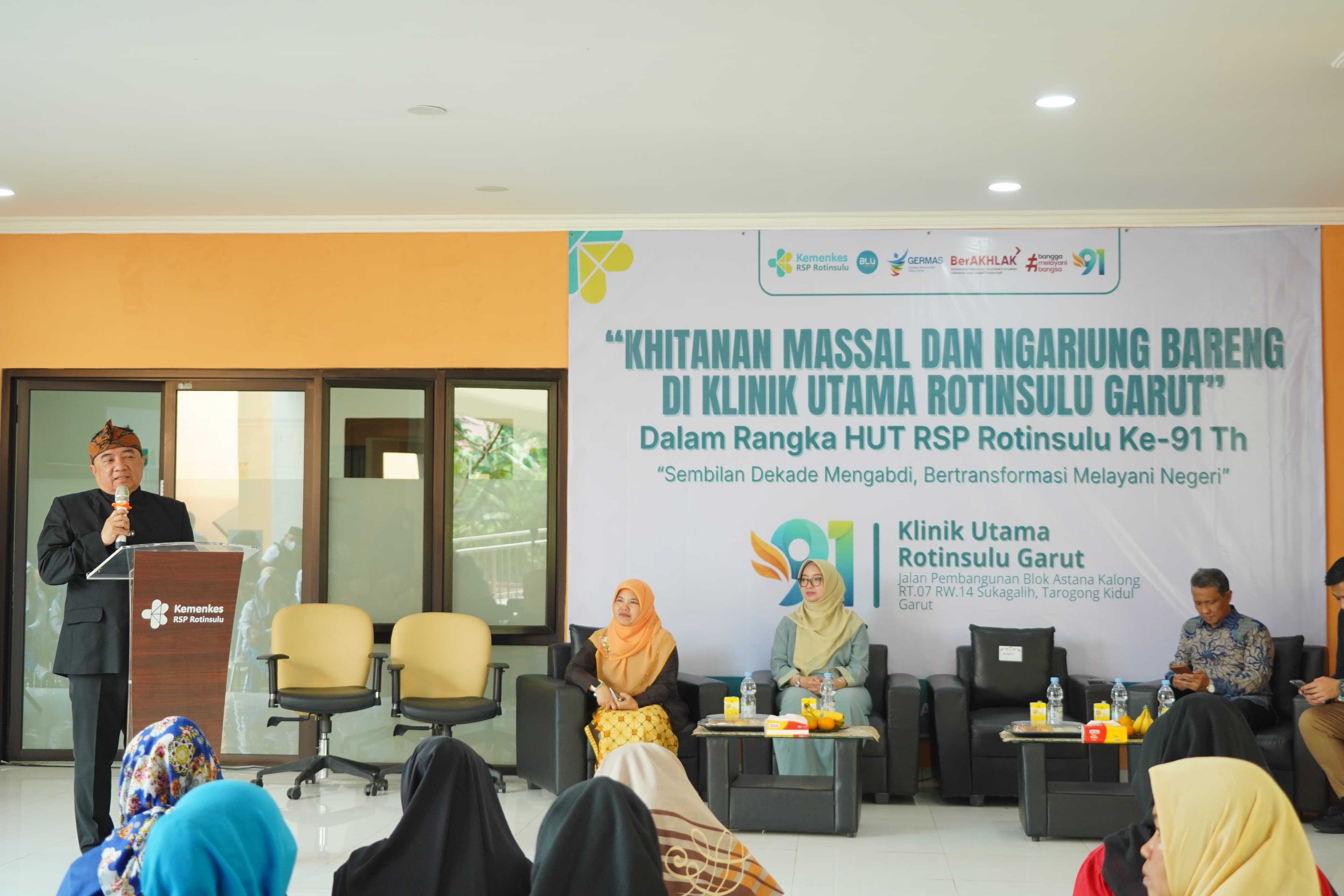 91 Tahun Pengabdian, Rotinsulu Garut Perkuat Layanan Paru dan Dukung Eliminasi TBC